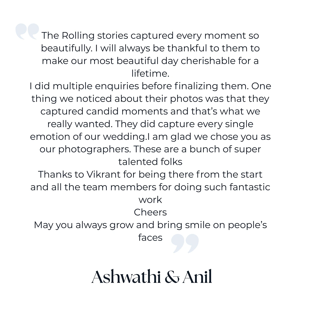 Ashwathi & Anil 2